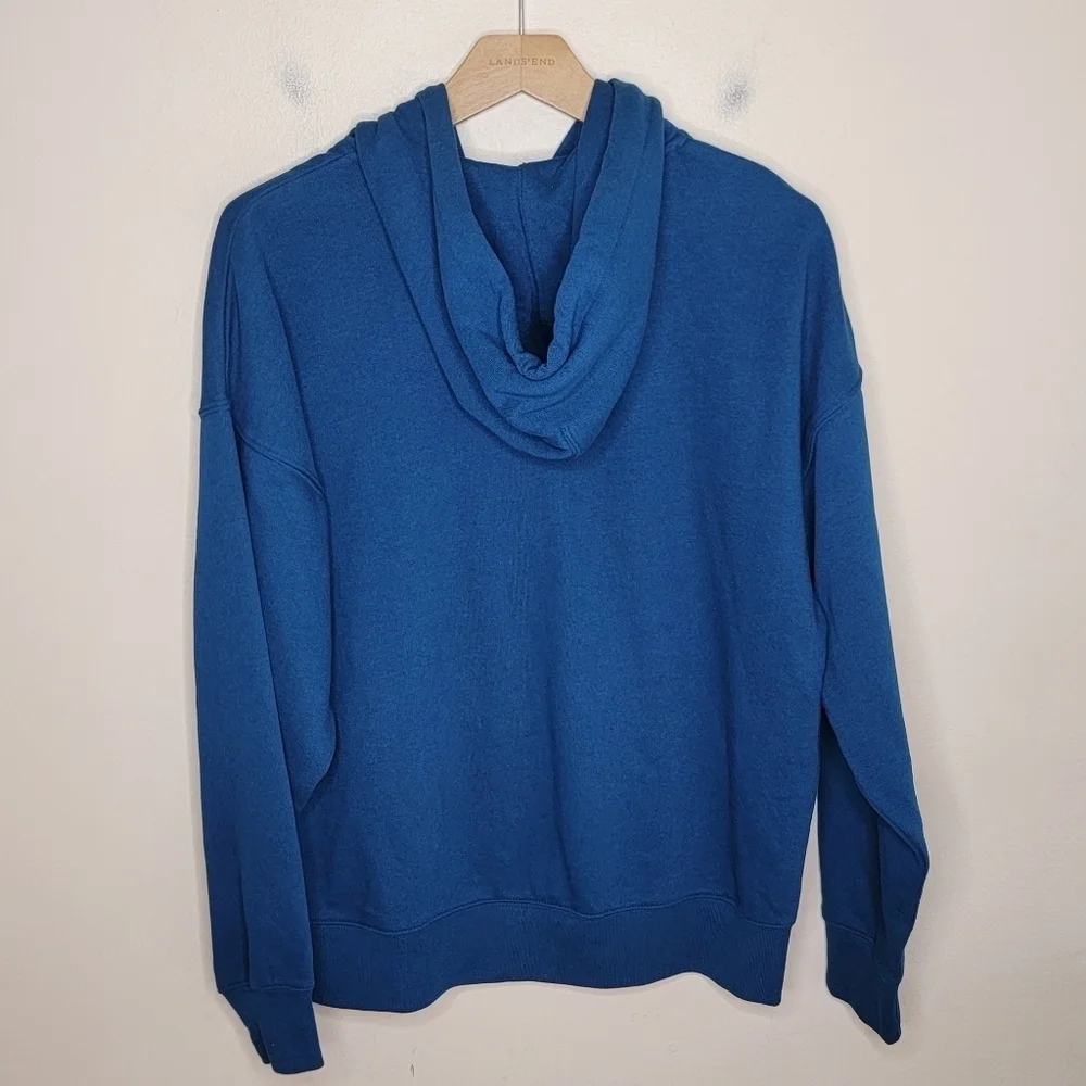 Levi's | Blue Zip Front Hoodie Sweatshirt Jacket Small Logo Size Small
